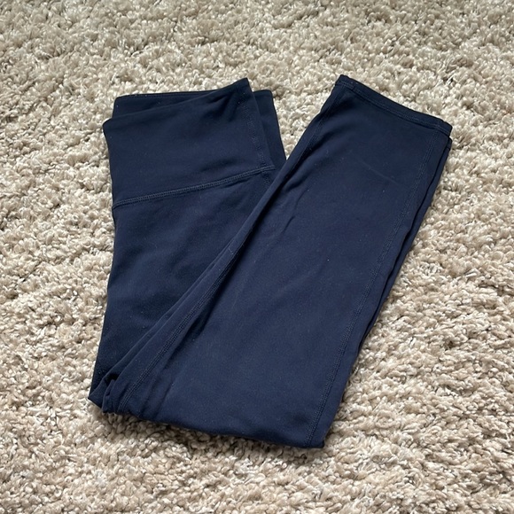 Athleta Pants - Athleta cropped leggings - navy - small